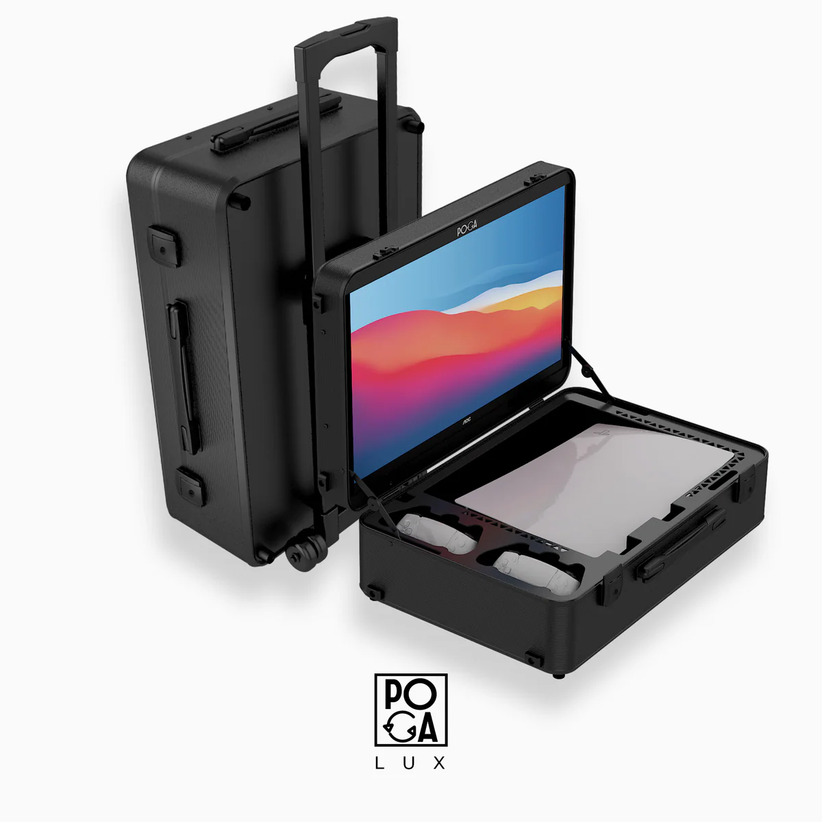 POGA Lux portable gaming station balanced design for PS5 and Xbox