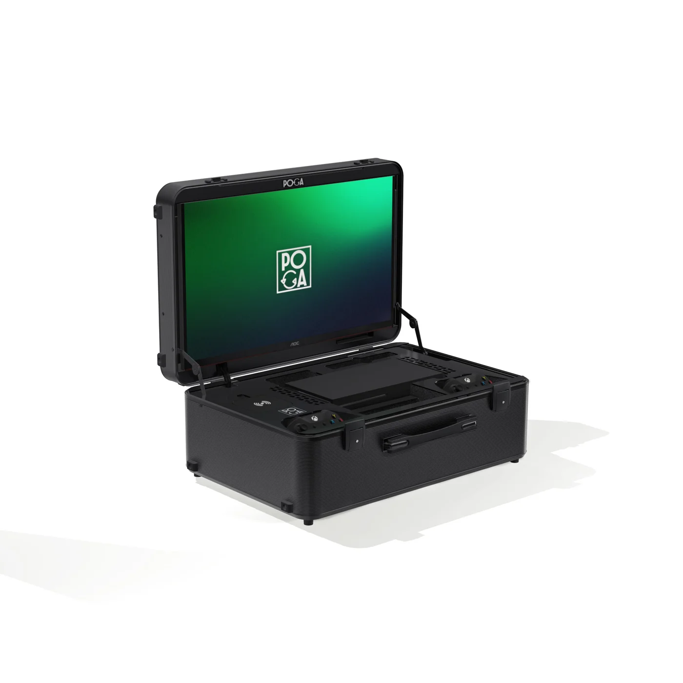 POGA portable gaming station for travel